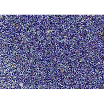 TOHO Round 11/0 Seed Beads Tanzanite Lined Rainbow 181 | 10g
