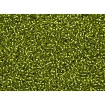 TOHO Round 11/0 Silver-Lined Lime Green 24 | Japanese Glass Beads