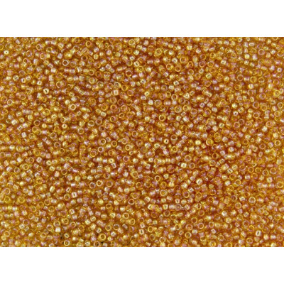 TOHO Round 11/0 Trans-Rainbow Med Topaz 162B | Japanese Beads