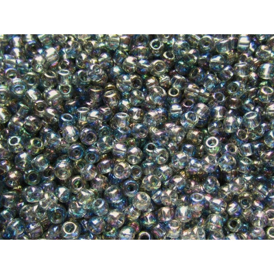 TOHO Round 11/0 Trans-Rainbow Black Diamond 176 | Japanese Glass Beads