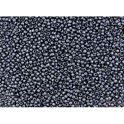 TOHO Round 11/0 Seed Beads Metallic Hematite 81 | Japanese Glass