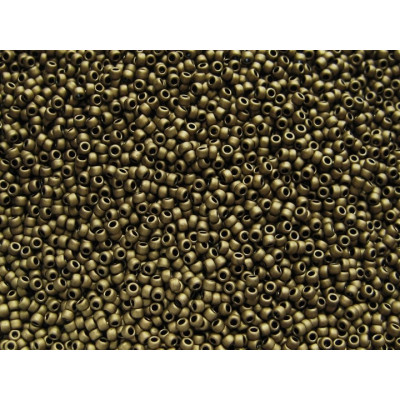 TOHO Round 11/0 Matte Dark Copper 702 | Japanese Glass Seed Beads