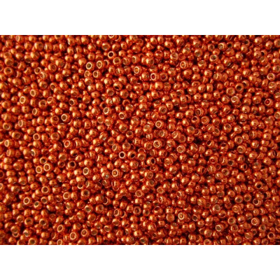 TOHO Round 11/0 Seed Beads Galvanized Saffron PF562 | Japanese Glass