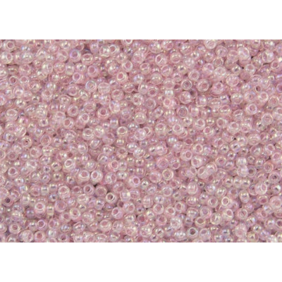TOHO Round 11/0 Dyed-Rainbow Ballerina Pink 171 | Japanese Beads