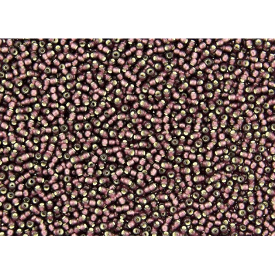 TOHO Round 11/0 Silver-Lined Frosted Amethyst 26CF | Japanese Beads