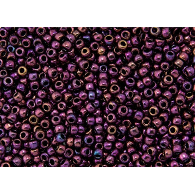 TOHO Round 11/0 #967 Higher-Metallic Dark Amethyst 503 | 10g