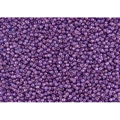 TOHO Round 11/0 Seed Beads Gold-Lustered Dark Amethyst 205 | 10g