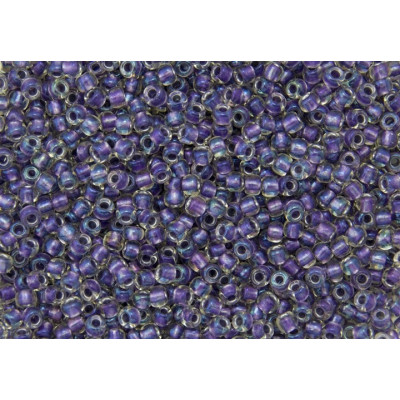 TOHO Round 11/0 Seed Beads Metallic Purple Lined 265 | 10g