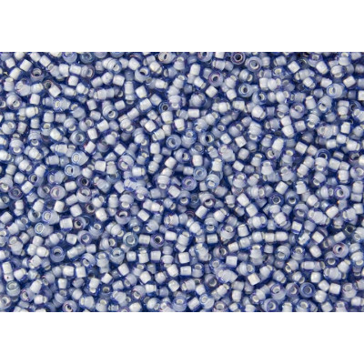 Cuentas TOHO 11/0 Lt Sapphire White Lined 933