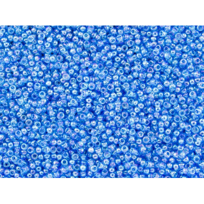 TOHO Round 11/0 Trans-Rainbow Dark Aqua 163B | Japanese Seed Beads