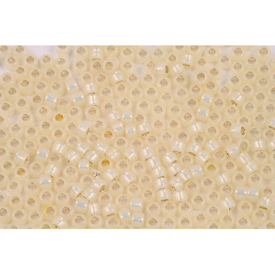 TOHO Round 8/0  N. 569 Silver-lined Milky Lt Jonquil