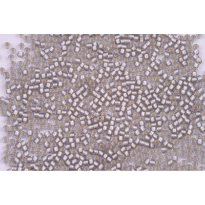 TOHO Round 11/0  N. 561 Silver-Lined Frosted Black Diamond