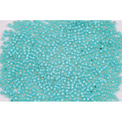 TOHO Round 11/0  N. 1053 Silver-Lined Milky Teal