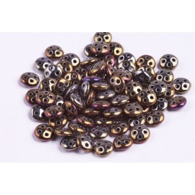 CzechMates QuadraLentil 6mm N. 20 IRIS BROWN