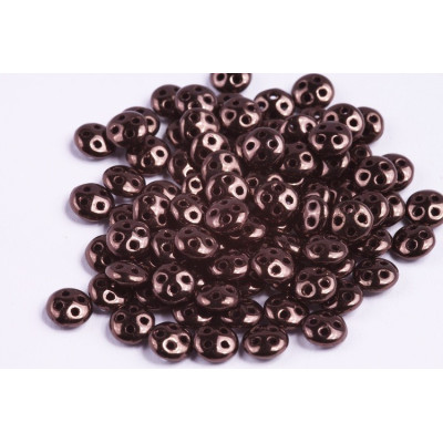 CzechMates QuadraLentil 6mm N. 31 DARK BRONZE