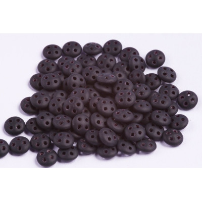 CzechMates QuadraLentil 6mm N. 39 JET MATTE