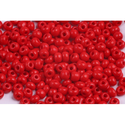 PRECIOSA rocailles 3/0 N. 698 Rot