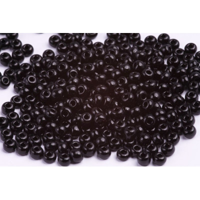 PRECIOSA Seed beads 4/0 N. 488 JET