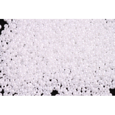 PRECIOSA Perles de rocailles 6/0 N. 352 Blanc