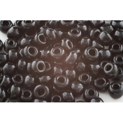 PRECIOSA Perles de rocailles 8/0 N. 1707 JET