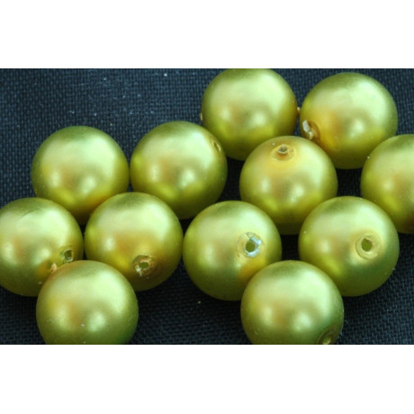 Runde gewachste Perlen 10 mm