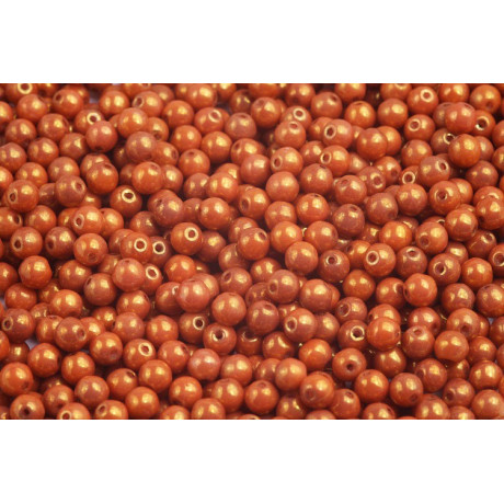 Round Druck Beads 4 mm