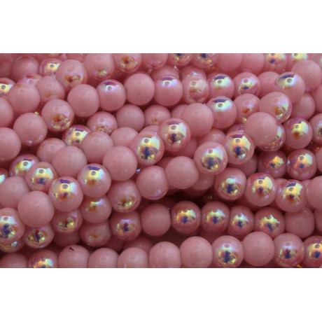 Round Druck Beads 8 mm