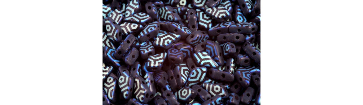 Perles Kite 9x5 mm | Perles Verre Tchèque | BeadsBohemia