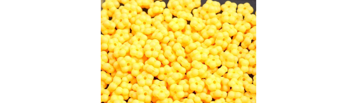 Forget Me Not Beads 5x5mm | Czech Glass Beads | BeadsBohemia