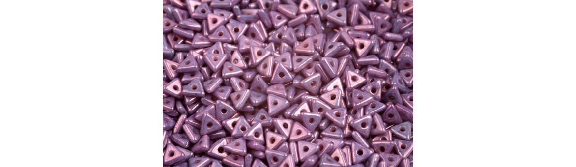 Tri Beads - Cuentas Checas Únicas para Joyería