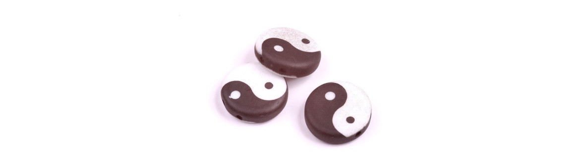 Perles Coin 2 Trous 14mm | BeadsBohemia