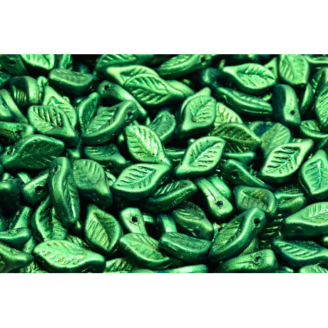 Bay Leaf Cuentas 6x12 mm