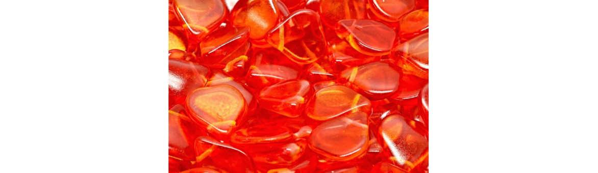 Heart Petal Beads 12x14 mm