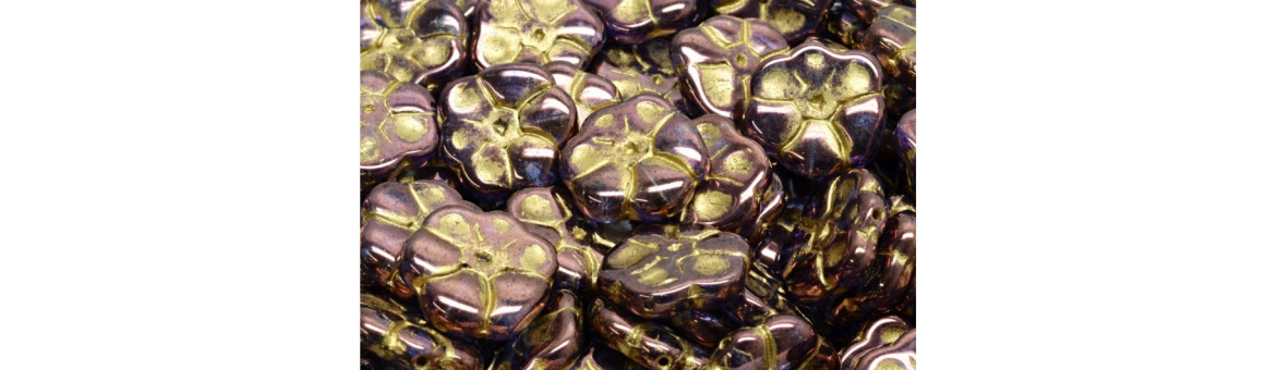Primrose beads 15x15 mm