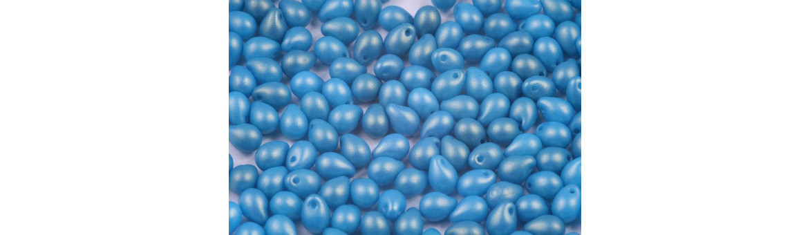Perles Goutte 5x7mm | Verre Tchèque | BeadsBohemia