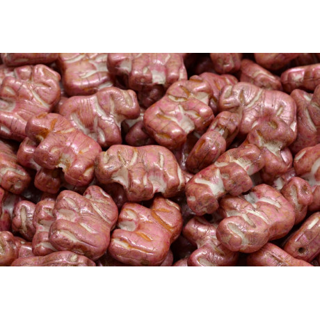 Elefanten Perlen 15x12 mm