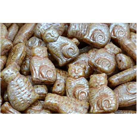 Perles Chat 17x11 mm