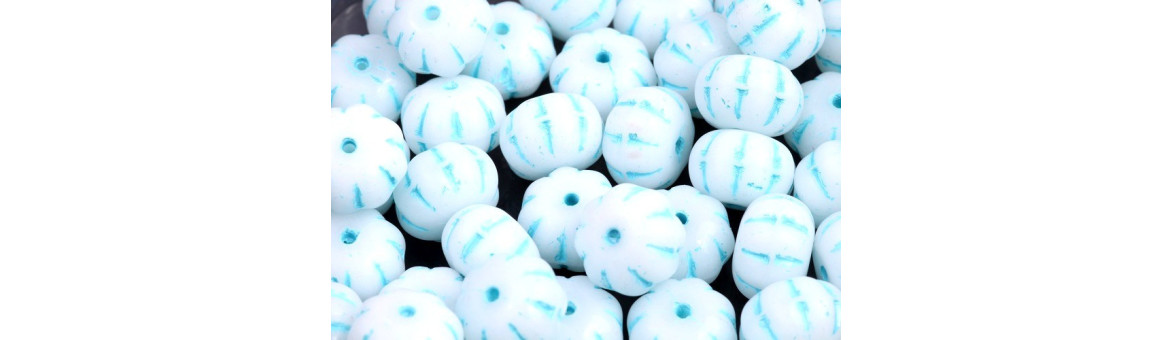 Pumpkin Beads 8x11mm