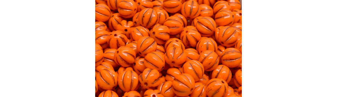 Melon Beads 8x8mm