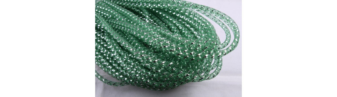 Schlauchperlen (Tubular Mesh) für Schmuck | BeadsBohemia