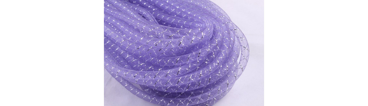 Perles Tubular Mesh 8 mm | BeadsBohemia