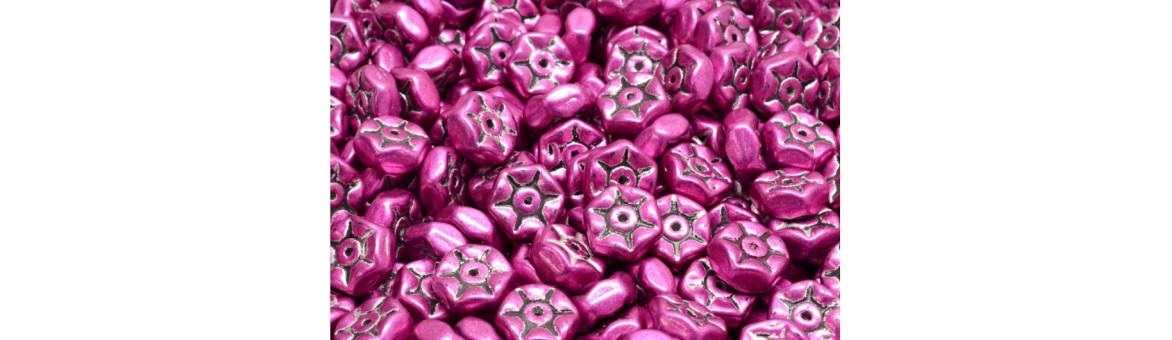 Perline Rondelle Vintage 3x8mm | BeadsBohemia