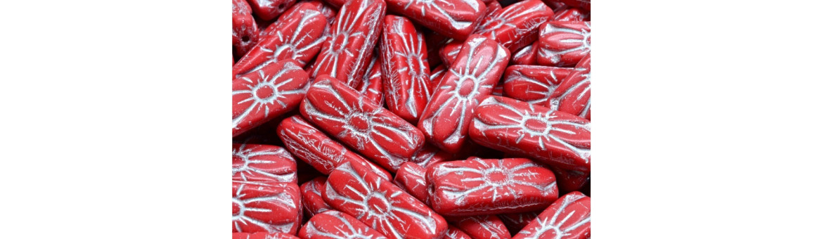 Perle Rettangolari Fiore 20x08