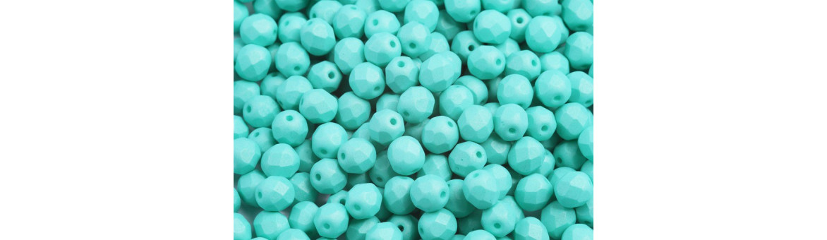 Fire Polished Round Beads | BeadsBohemia