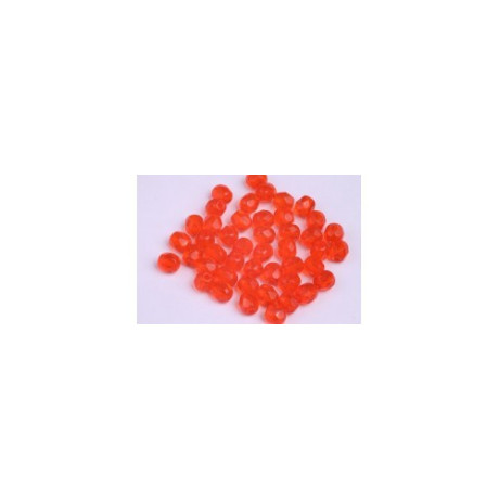 Firepolished Round Beads 5 mm
