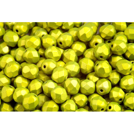 Firepolished Round Beads 6 mm