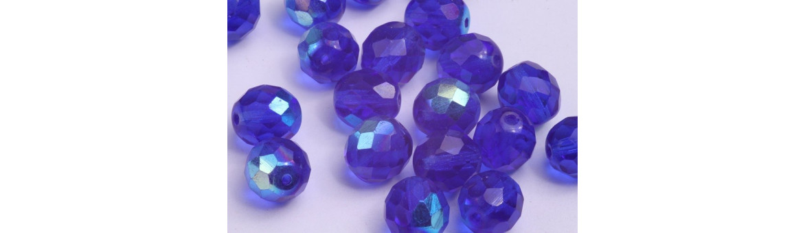 Fire Polished Round Beads 10 mm | BeadsBohemia