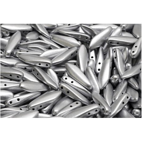 Two hole dagger beads