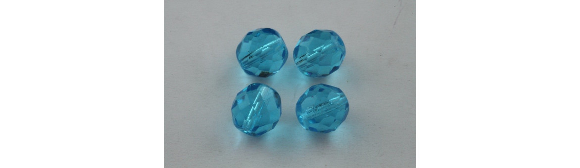 Perles Rondes Fire Polished 12mm | BeadsBohemia