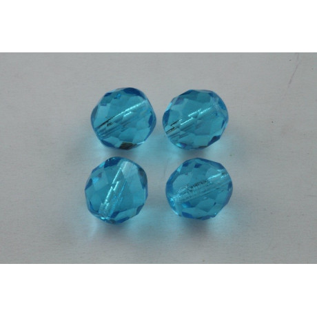 Perles rondes Fire Polished 12 mm